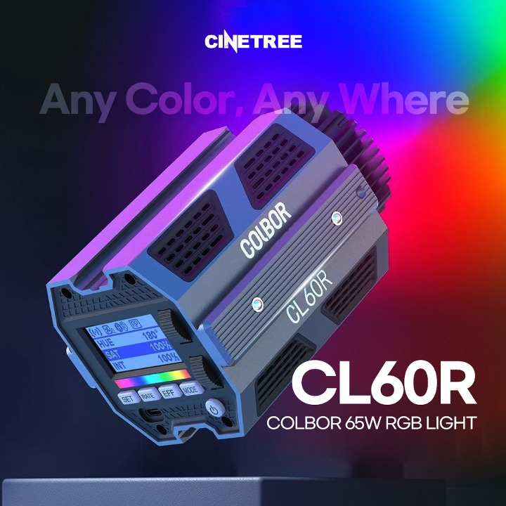[콜보] COLBOR CL60R 큐브타입 RGB 라이트 (RGB)